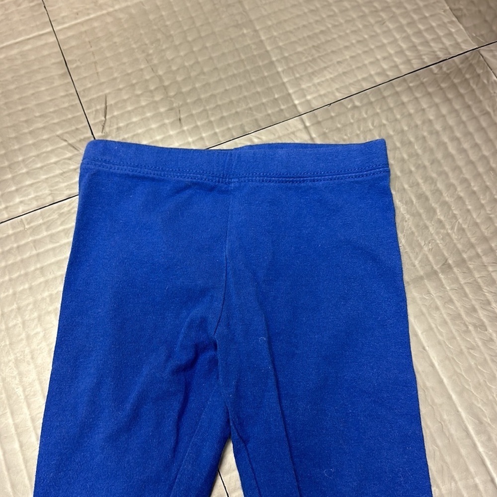 OLD NAVY GIRLS LEGGINGS BLUE AND GRAY 4T - Picture 4 of 6